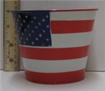154-2552 - USA planter tin flag 4.5in