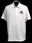 NE Husker polo white w/blackshirts 2XL