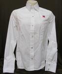 NE Blouse L/S Red N Snaps XS