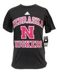 NE Husker shirt grey youth 18