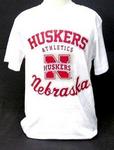 NE Husker shirt youth white 6/7