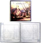 1512AB - Address book thomas kinkade 8x8in 52pg