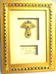 CC-3090 - Shadow box w/angel 8.5x6.5in