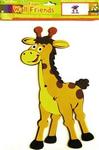 CD122O - Wall friends foam 3D giraffe 12.5x7in