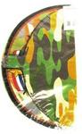 70/3856 - Balloon mylar camo/army 3pk