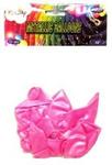 P60357 - Balloons Flourescent 10" 12ct Pink