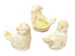 3783BB - Flower pot sitters baby bird 3pk
