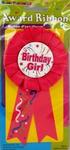 30018R - Ribbon birthday girl 7.5"X3.5"