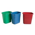 DE-1211 - Trash can rectangular 10.75x7.25x10.75in
