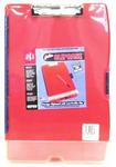 J1795 - Clipboard storage w/ low profile clip red