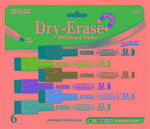1256 522 - Markers dry erase magnetic 6ct