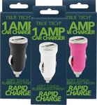 11-244 - True tech 1Amp compact car charger