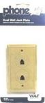 VP-257 - Wall jack plate dual