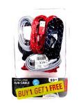 XUS72-A - USB cable i5/i6 braided 6ft 24/dis