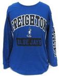 489WWC-M - Creighton L/S shirt blue youth 10/12