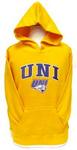 48MHVUNI-XL - UNI hoodie youth gold 14/16