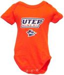 44853UTEP-0/3 - Utep Miners orange onesie 0/3