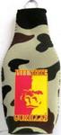 46702 - NCAA Pitt State Bottle Koozie Camo w/zip