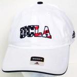 EP44WUCLA - UCLA Women's White Cap w/USA Letters