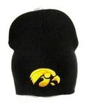 IA Hawkeye stocking cap black