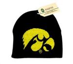 IA Hawkeye stocking cap knit jacquard