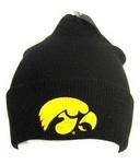IA Hawkeye stocking cap black