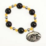 IA Hawkeye bracelet beaded stretch
