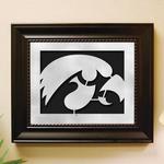 IA Hawkeye Laser Cut Logo Wall Art