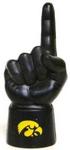 IA Hawkeyes black mini #1 fan hand 5in