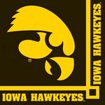 IA Hawkeye napkin beverage 20ct