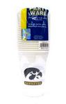 IA Hawkeye plastic cups 16oz 24ct