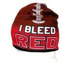 NE Husker stocking cap I bleed red