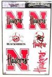Husker Sticker 15x11