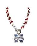 NE Husker double necklace w/logo