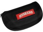 NE Husker sunglass case hard w/ zipper