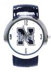 NE Husker watch contemporary cuff black