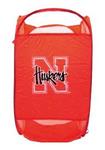 NE Husker pop-up hamper