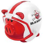 Husker Piggy Bank Helmet Lg Blackshirt