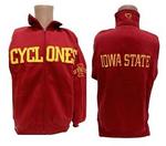 IA State jacket full zip cardinal red large