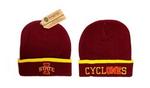IA State Cyclones stocking cap cuffed