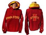 IA State hoodie cardinal red large