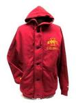 IA State hoodie button cardinal red XL