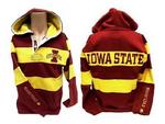 IA State hoodie striped rugby XL