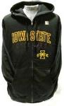IA State hoodie blk full zip med