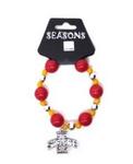 IA State color bracelet logo