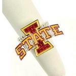 IA State ring crystal logo