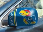 KS Jayhawks car mirror cover 2pk small