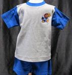 KU Jayhawk Short Set Embr. Rib Neck 24mo.