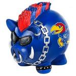 KU Piggy Bank Lg Mohawk