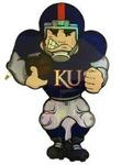 KS Jayhawks light-up window figure 20in